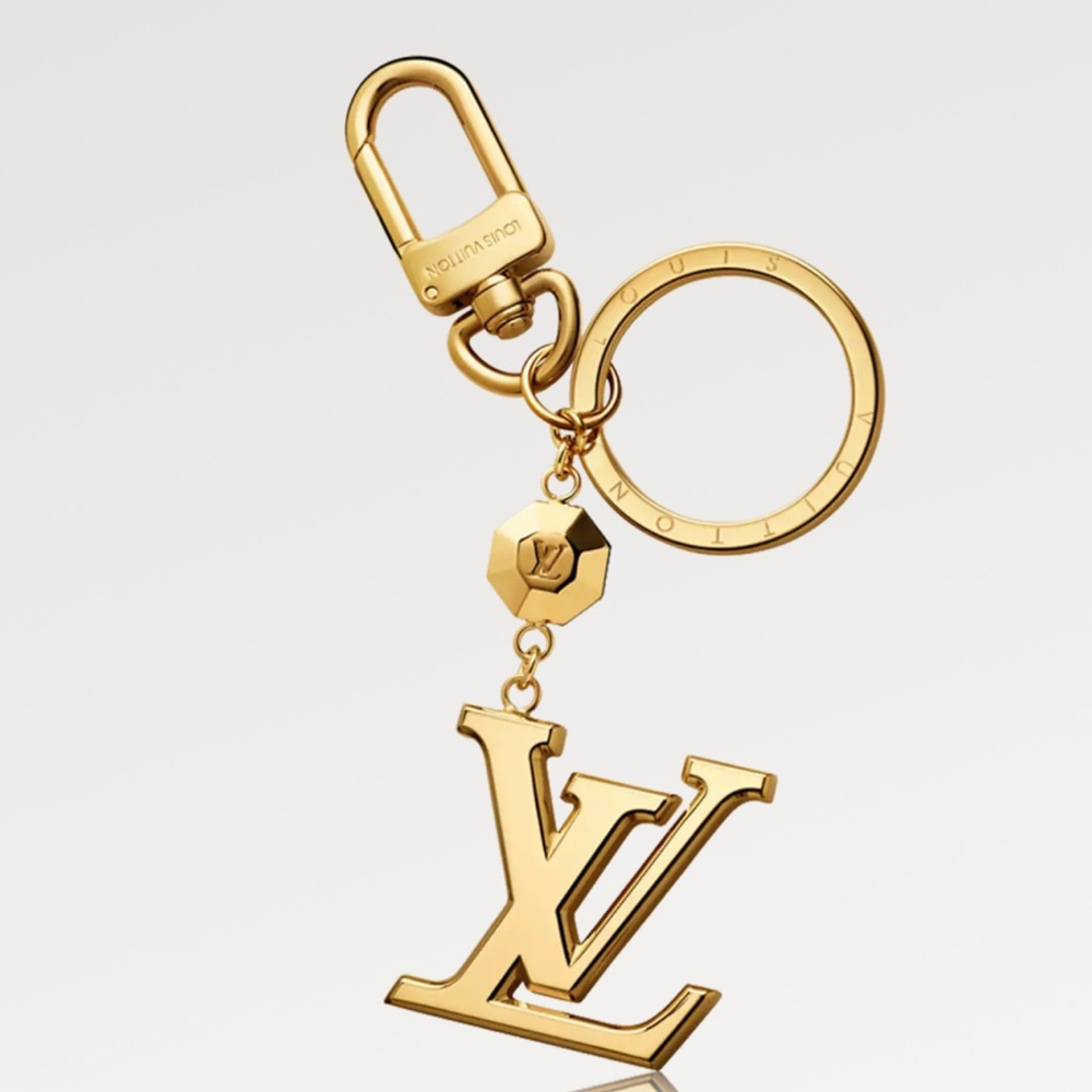 LV Facettes Bag Charm & Key Holder